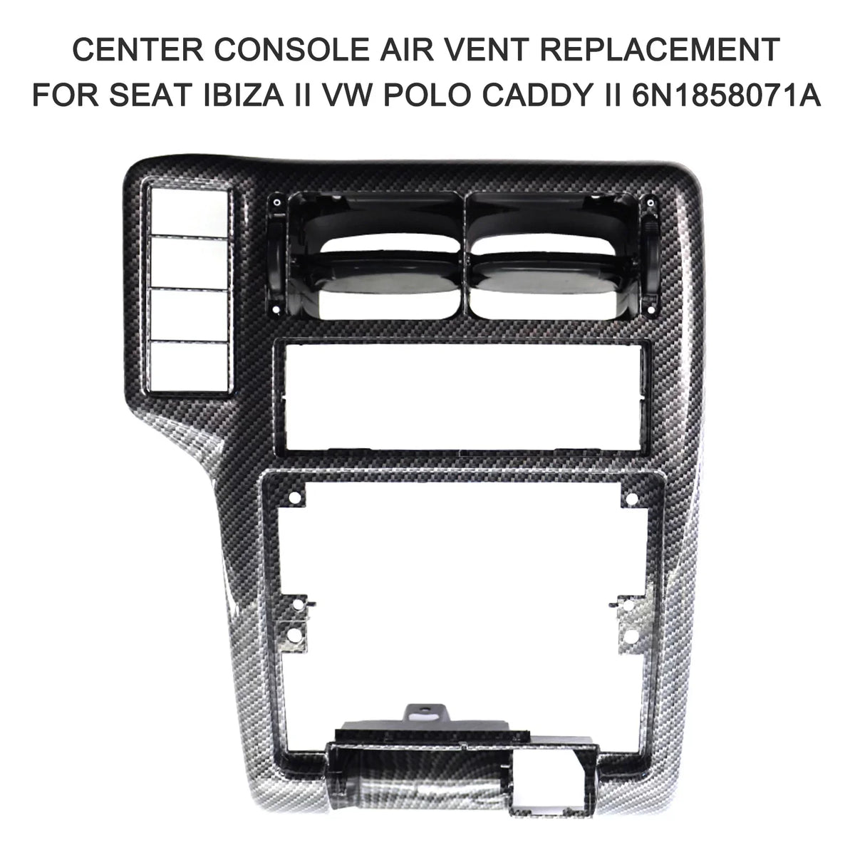 Nebublu Air Vent,Caddy II 6N1858071A Sizeeat Ibiza II Vent Sizeeat Ibiza Air Vent Center Console Air II  Caddy Vent 6N1858071A Center mewmewcat QISizeUO ERYUE