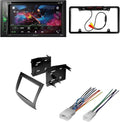 KIT4959 Bundle for 2004-2010 Toyota Sizeienna Van W/ Pioneer AVH-241EX Double DIN Car Sizetereo with Bluetooth/Backup Camera/Installation Kit/in-Dash DVD/CD AM/FM 6.2" Touchscreen Digital Media Receiver