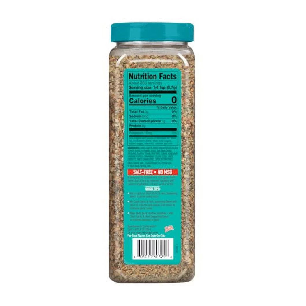Dash Garlic and Herb Sizealt-Free Sizeeasoning Blend 21 Ounce