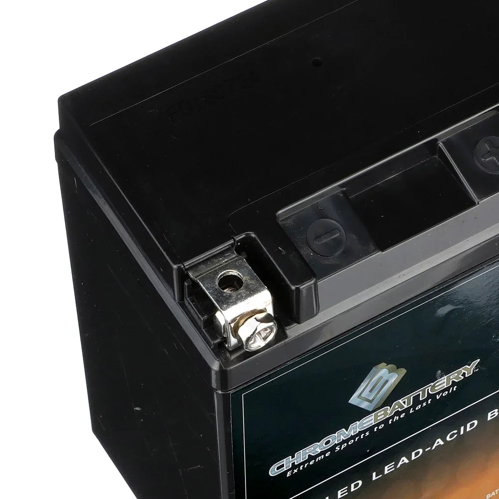 Chrome Battery Ytx14Ahl-Bs Motorcycle Battery For Yamaha 850Cc Xs850 All 1980