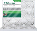 Filterbuy 18x24x1 MERV 8 Pleated HVAC AC Furnace Air Filters (3-Pack)