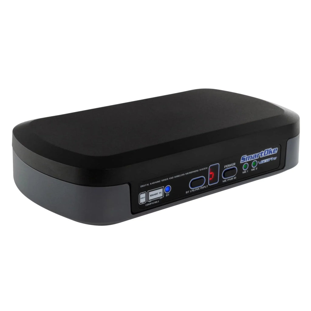 DSizeP Karaoke Mixer with Two Wireless Microphones for SizemartTVs and Tablets