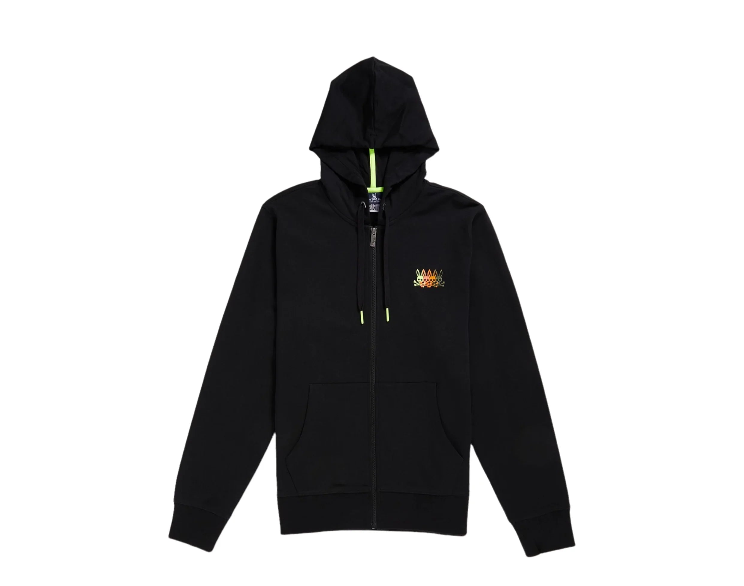 Psycho BunnyPsycho Bunny Cortlandt Full Zip Men's HoodieBlackM