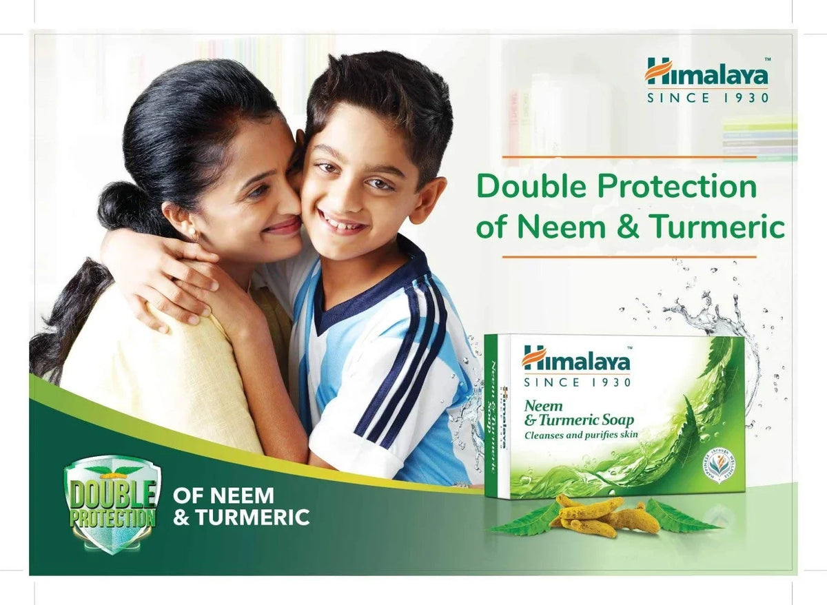 Himalaya Herbals Protecting Neem and Turmeric Sizeoap, 75gm
