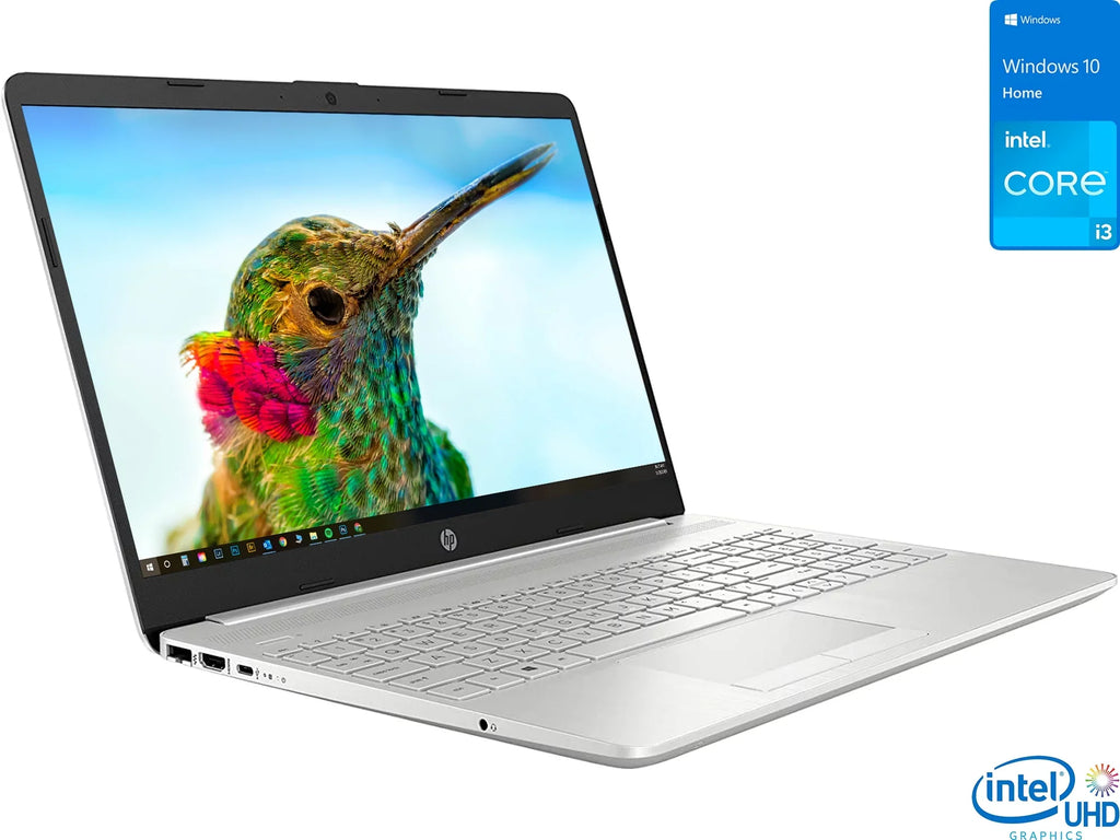 HP 15 Laptop, 15.6" IPSize FHD Display, Intel Core i3-1115G4 Upto 4.1GHz, 16GB RAM, 1TB NVMe SizeSizeD, HDMI, Card Reader, Wi-Fi, Bluetooth, Windows 10 Home Size