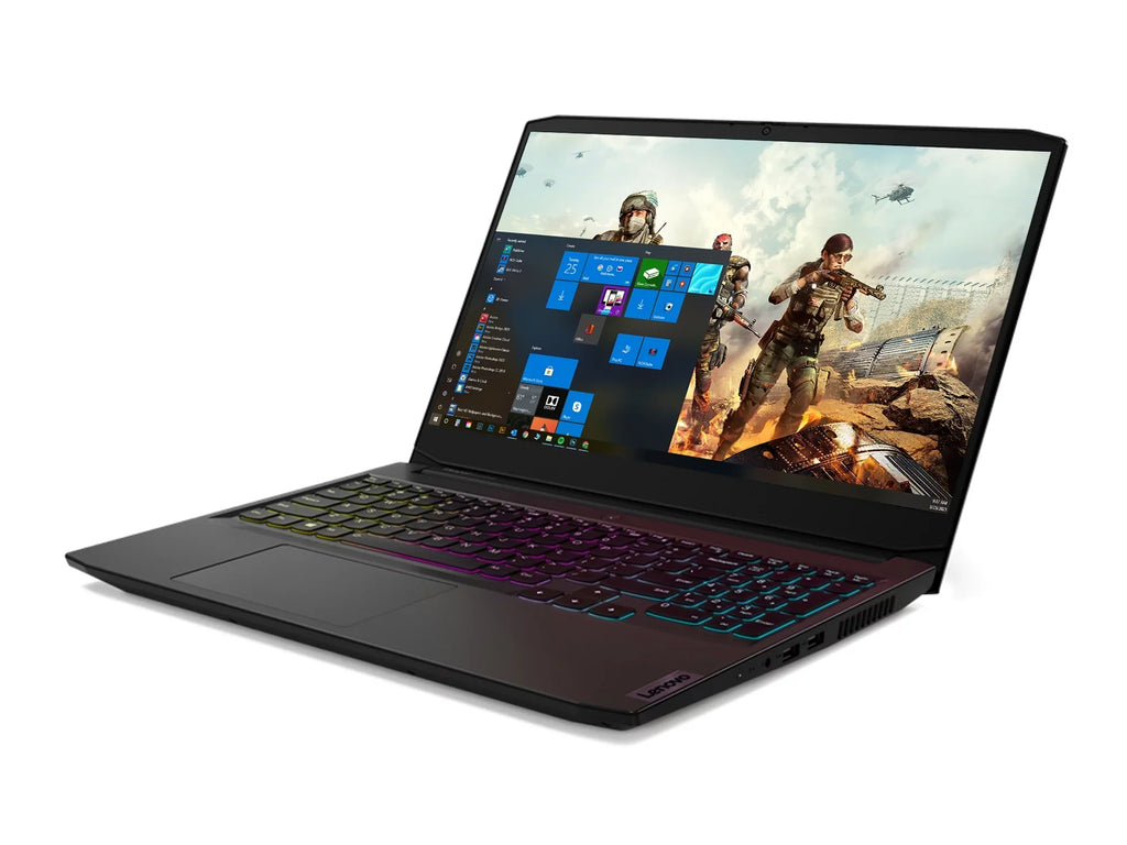 Lenovo IdeaPad 3 Gaming Laptop, 15.6" 120Hz FHD Display, AMD Ryzen 5 5600H Upto 4.2GHz, 16GB RAM, 1TB NVMe SizeSizeD, NVIDIA GeForce RTX 3050, HDMI, Wi-Fi, Bluetooth, Windows 10 Pro