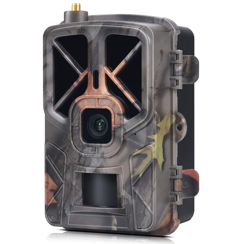 Andoer 4G/LTE Camera Wireless 36MP Trail and Game Camera Waterproof Infrared Night Vision Wildlife Animal Farm Camera