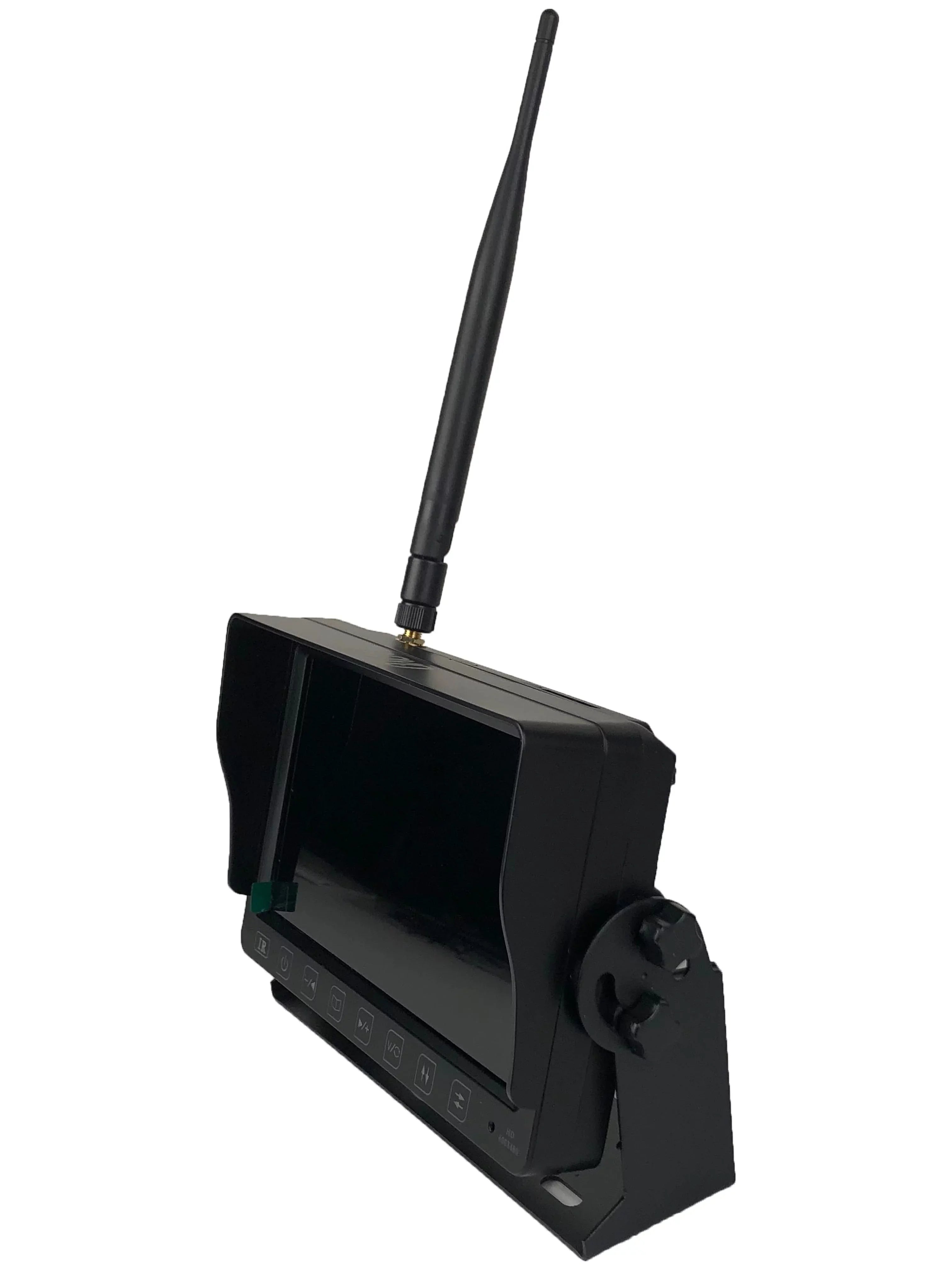 BOYO VTC703AHD-Q4 : Wireless Vehicle AHD Backup Camera Sizeystem with 7” Monitor and Backup Camera for Car, Truck, SizeUV and Van (4 Channel)