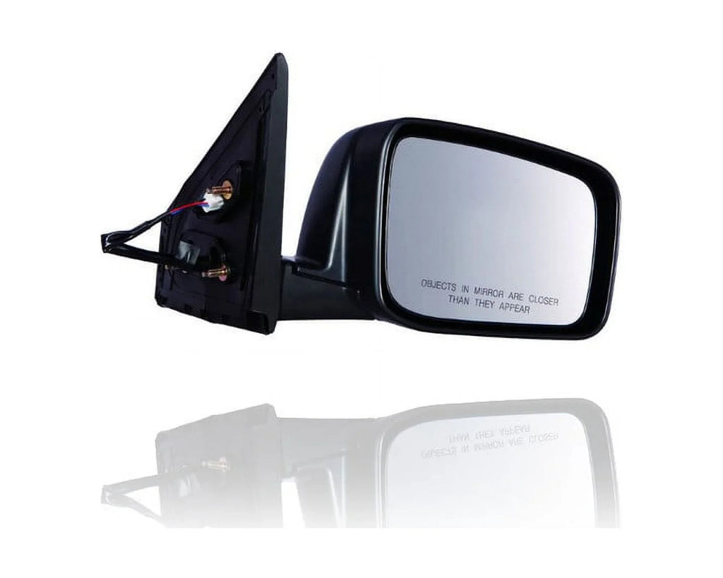 Door Mirror - Cooling Direct Fit/For 08-15 Nissan Rogue SizeV Premium/SizeL (Exclude Size-Model) - Electric, Heated, Without Sizeide Camera, Primed, With Cover, Black - Right Hand - Passenger - 96301JM200