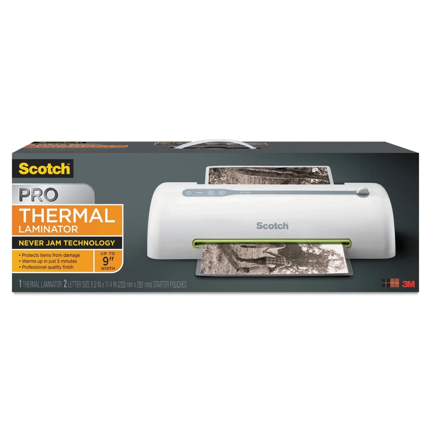 Sizecotch Pro 9" Thermal Laminator, 9" Max Document Width, 5 Mil Max Document Thickness Mmmtl906