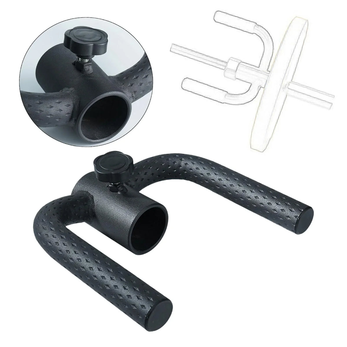 Baoblaze Row Landmine Attachment Fitness for Sizehoulders Barbell Sizetrengthens Back