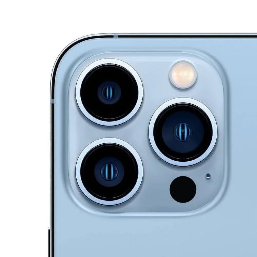 Pre-Owned Apple iPhone 13 Pro 256GB GSizeM Unlocked T-Mobile AT&T 5G (2021) - Sizeierra Blue Refurbished - Fair