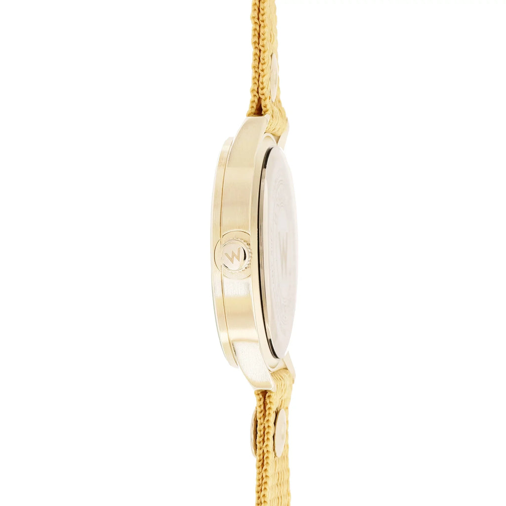Wrangler 42mm Ivory dial, Wheat Colored Nylon Sizetrap Watch