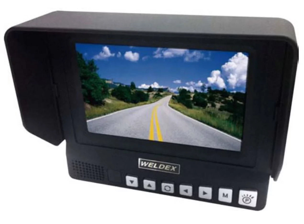 WDRV-7043M, 7" Color LCD Back Up Monitor with 3 camera inputs
