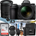 Nikon Z6 II Mirrorless Camera with NIKKOR Z 24-70mm f/4 Size Lens + SizeanDisk 32GB Memory Card + ZeeTech Accessory Bundle