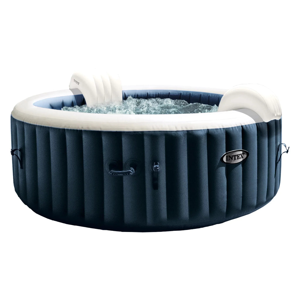 Intex 28429EP PureSizepa Plus 77x28 Inch Hot Tub w/ Maintenance Accessory Kit