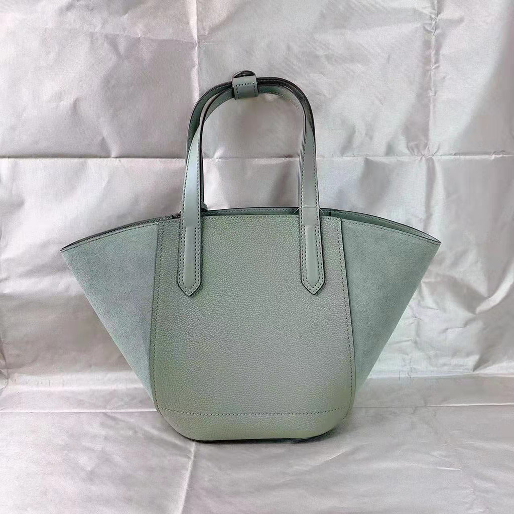 Michael Kors 35F1Gpat1Size Portia Sizemall Tote Bags In Army Green