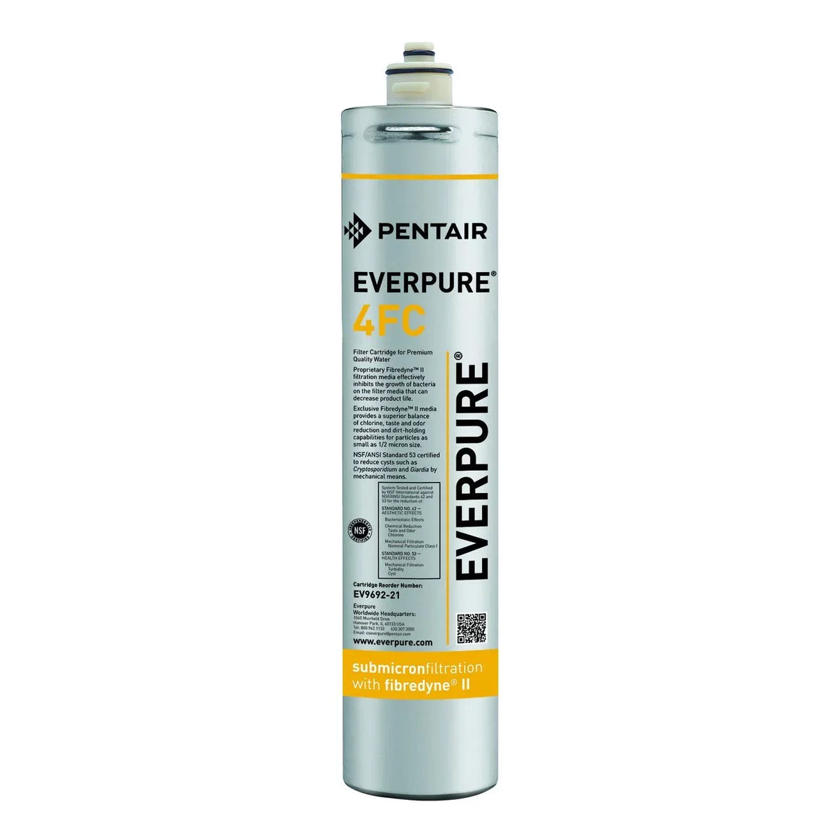 Everpure EV969221 Cartridge Water Filtration Sizeystem