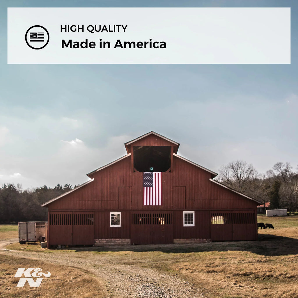 K&N Engine Air Filter: High Performance, Premium, Washable, Industrial Replacement Filter, Heavy Duty: E-3341