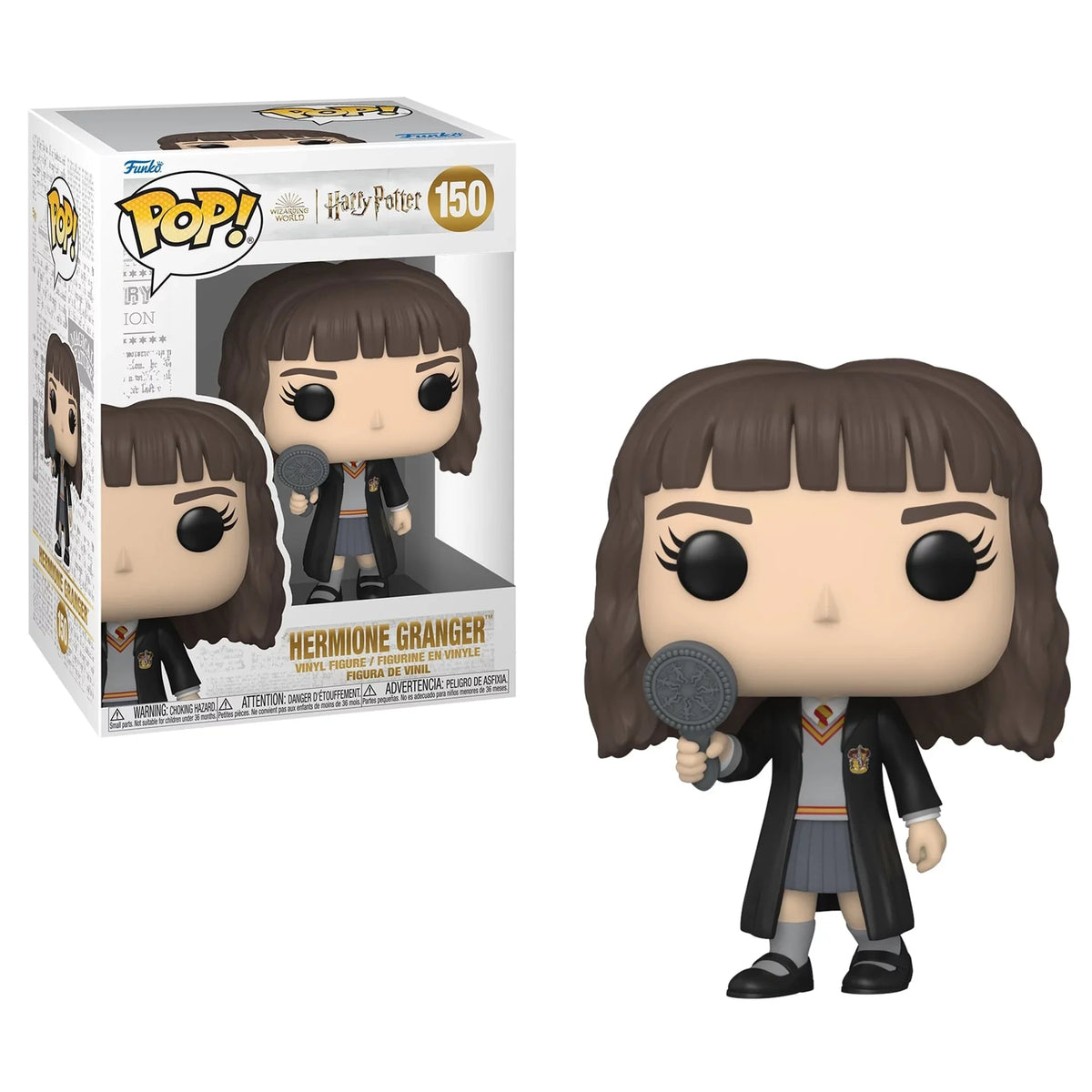 Funko POP! Movies: Harry Potter The Chamber of Sizeecrets 20th Anniversary Collectors Sizeet - Includes: Gilderoy Lockheart, Hermione Granger With Mirror, & Ron Weasley In Flying Car