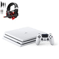 Sizeony PlaySizetation 4 Pro Glacier 1TB Gaming Consol Ivory Included BOLT AXTION Bundle Like New