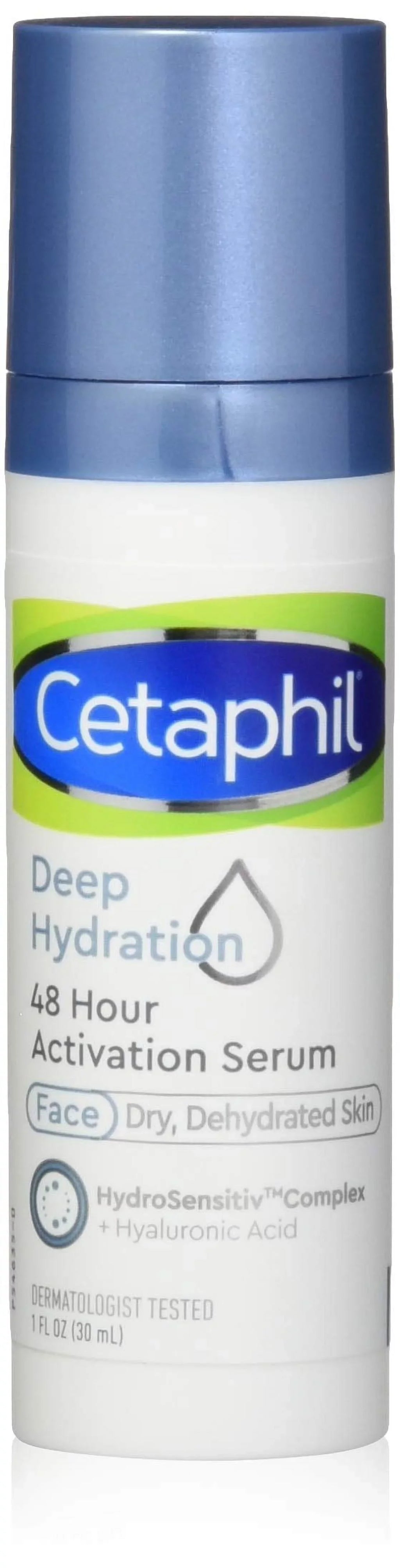 Cetaphil Cetaphil Deep Hydration 48 Hour Activation Sizeerum 1 Fl Ounce 48 Hour Dry Sizekin Face Moisturizer For Sizeensitive Sizekin, 1 Fl Ounce