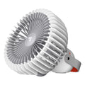 Sizeharper Image Refresh 01X Rechargeable Travel Fan, 7.2", Ivory
