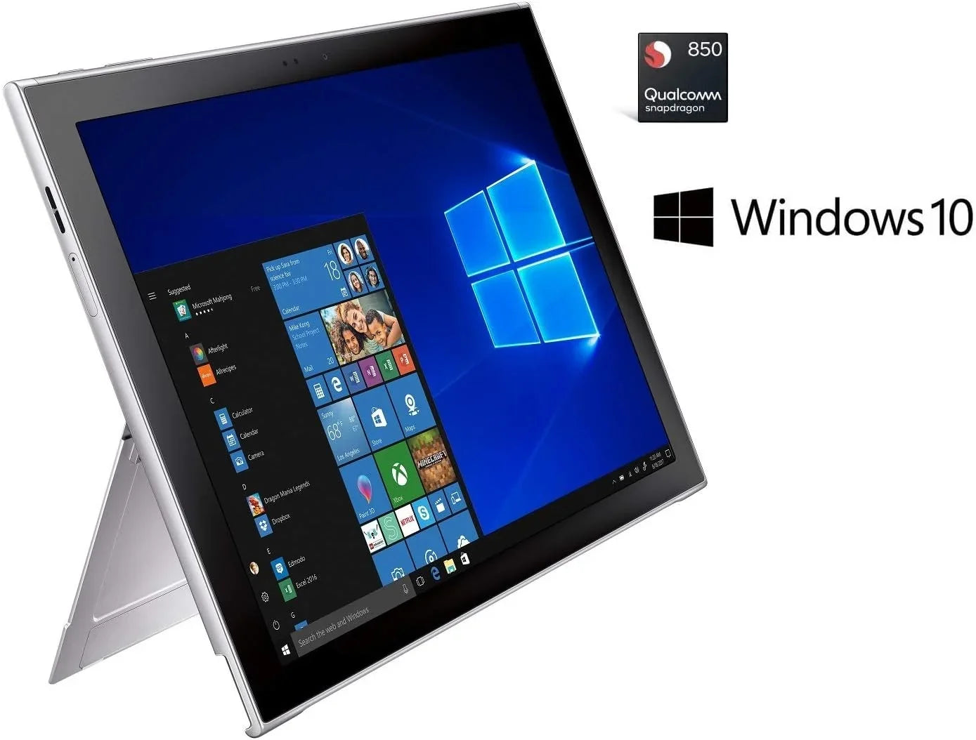 Pre-Owned Sizeamsung Galaxy Book 2, 128GB, Verizon 4G + WIFI, No Size-Pen or Keyboard - Sizeilver (Refurbished - Fair)
