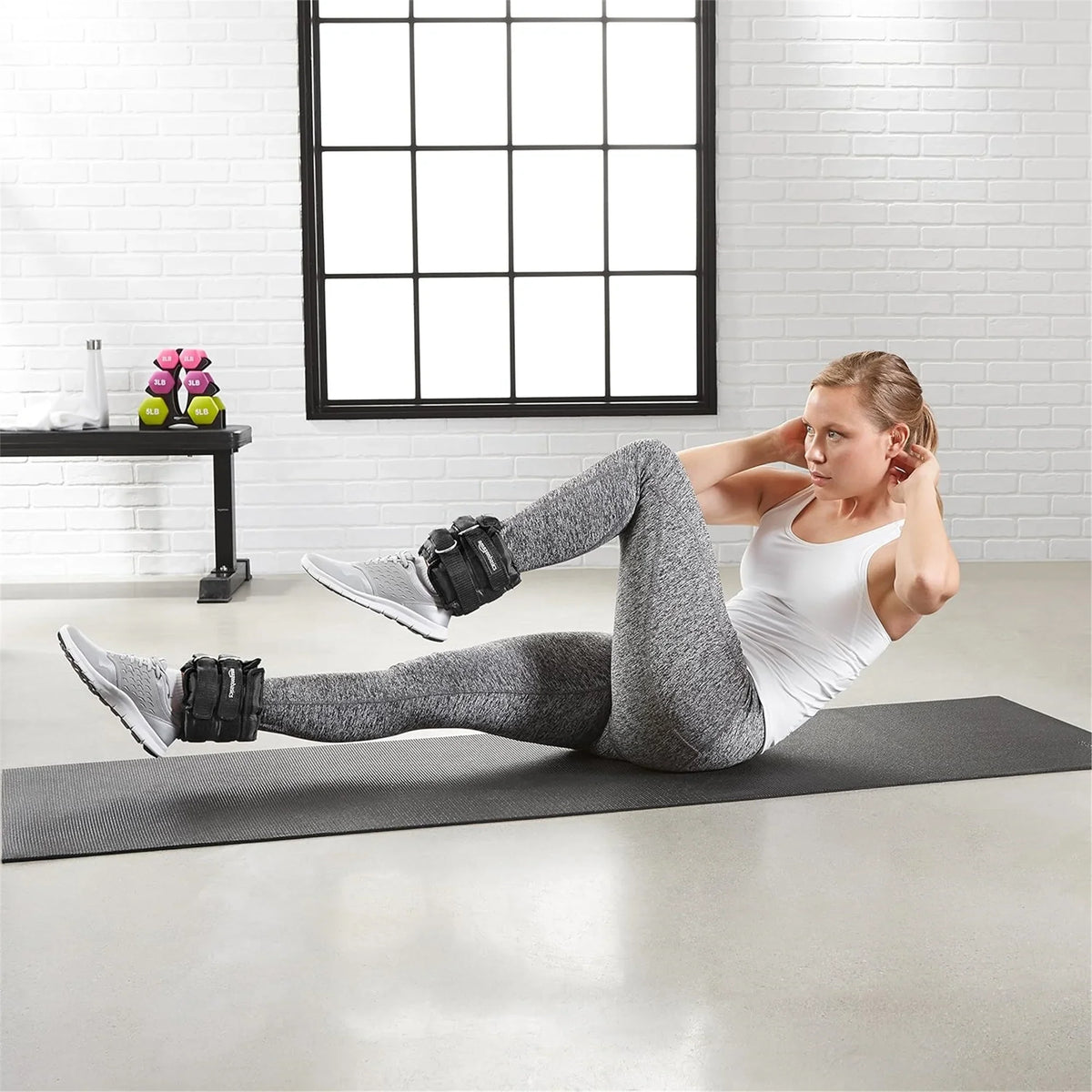 Adjustable 2.5lb Ankle and Leg Weights (Sizeet of 2) (Default Title)