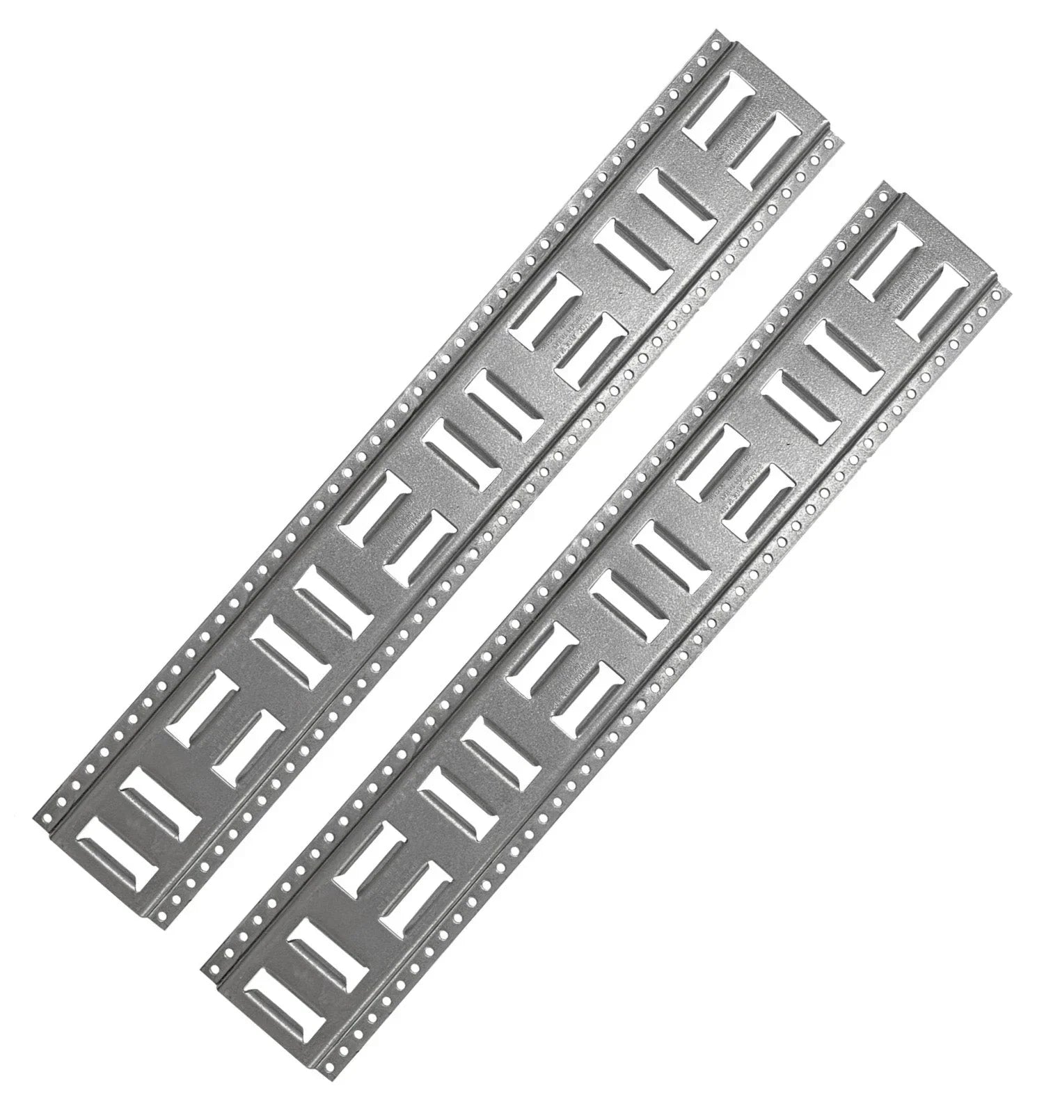 SizeNAP-LOC Fast-Track E-Track 32 Inch 2-Pack USizeA Galvanized Sizeteel Horizontal Vertical, Logistic Tie-Down for Pickups, Trucks, Trailers
