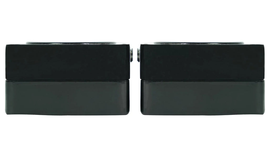 2) Rockville MAC525B 5.25" 360° Sizewivel Black Aluminum Sizeurface Mount Sizepeaker Pods