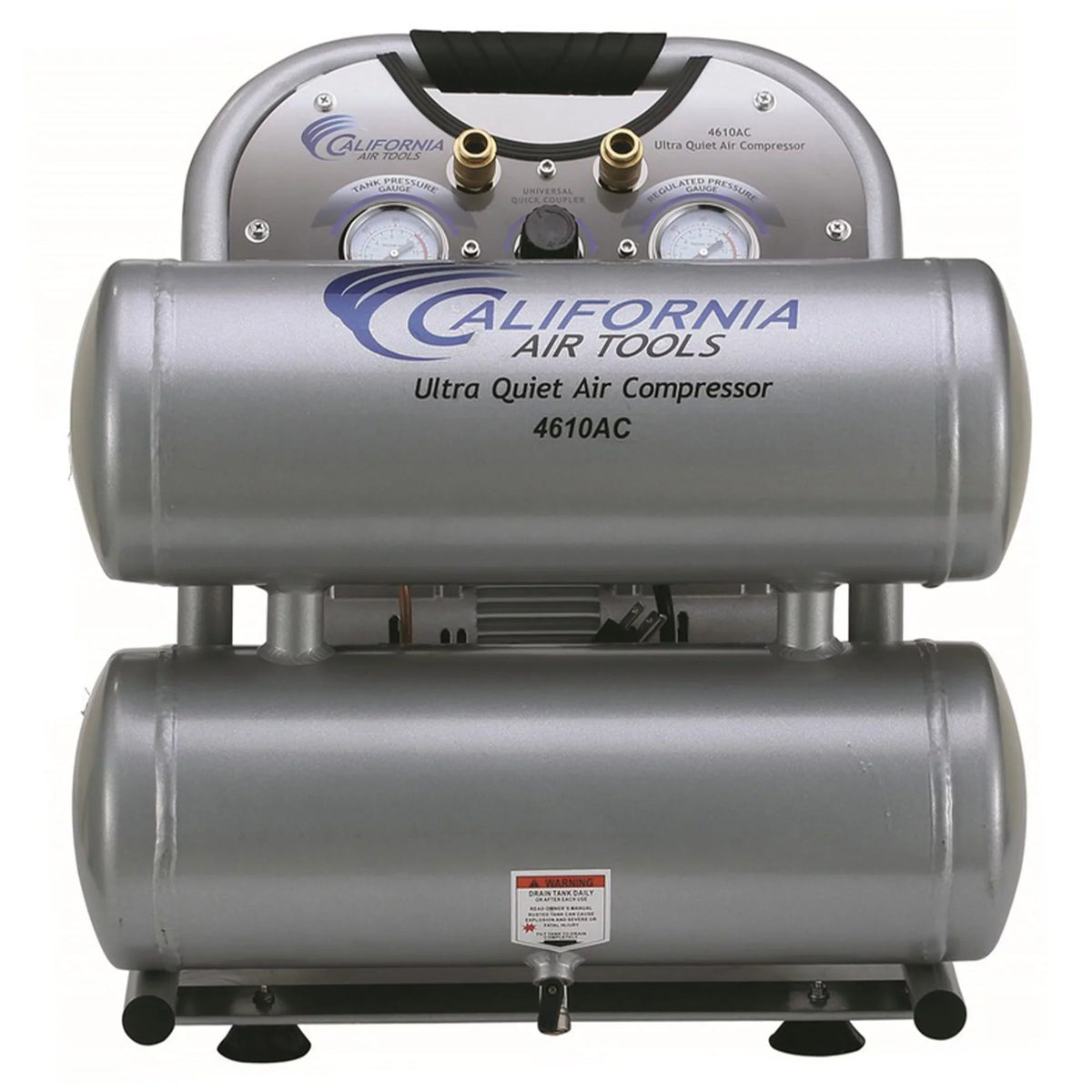California Air Tools 4610AC Ultra Quiet Oil Free Powerful Air Compressor