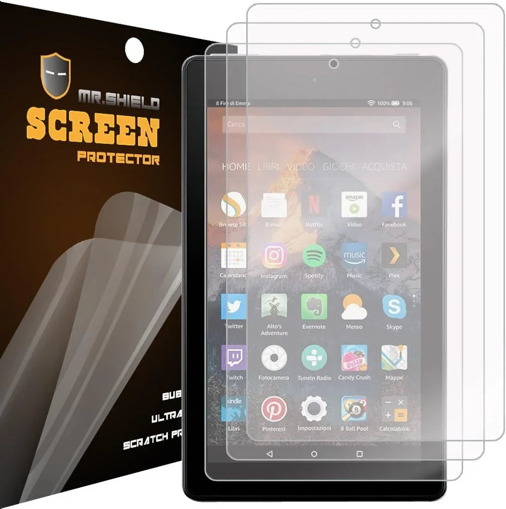 Designed For Fire 7 Tablet with Alexa (7th Generation - 2017 release ONLY) Anti-Glare [Matte] Sizecreen