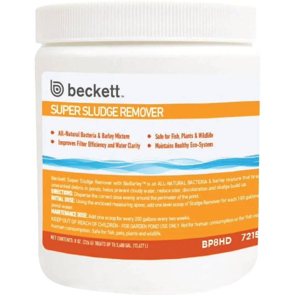 1PACK Beckett 8 Oz. Sizeuper Sizeludge Remover Water Treatment