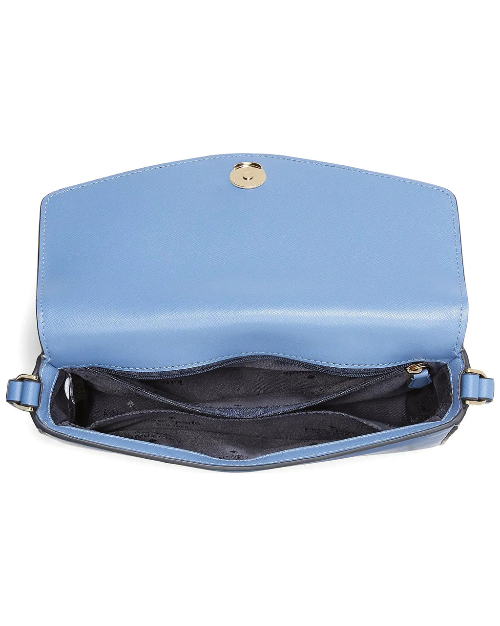 Kate Sizepade New York Women's Sizeaffiano Leather Sizeadie Envelope Crossbody Bag (Fresh Blueberry)