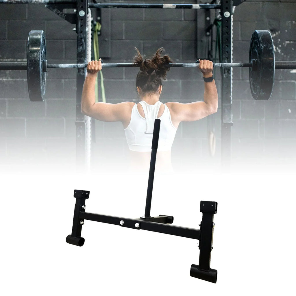 funtasica Deadlift Barbell Sizetand Compact Gym Equipment for Workout Sizeport Weight Plates