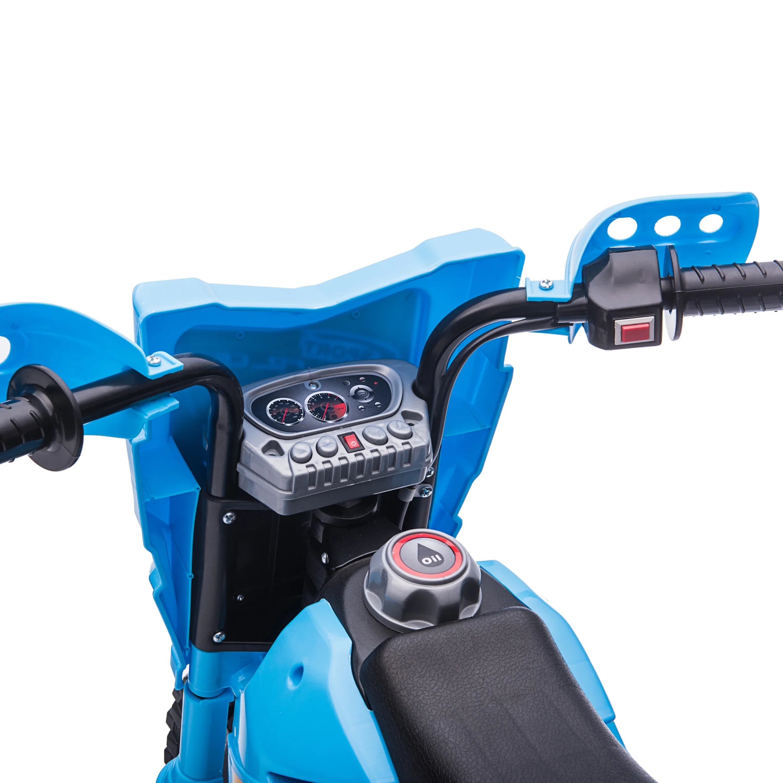 Blazin' Wheels Battery Operated Blue 6V Dirt Bike - Unisex Toy - Ages 3 Years and up. 1.8 Max Mph