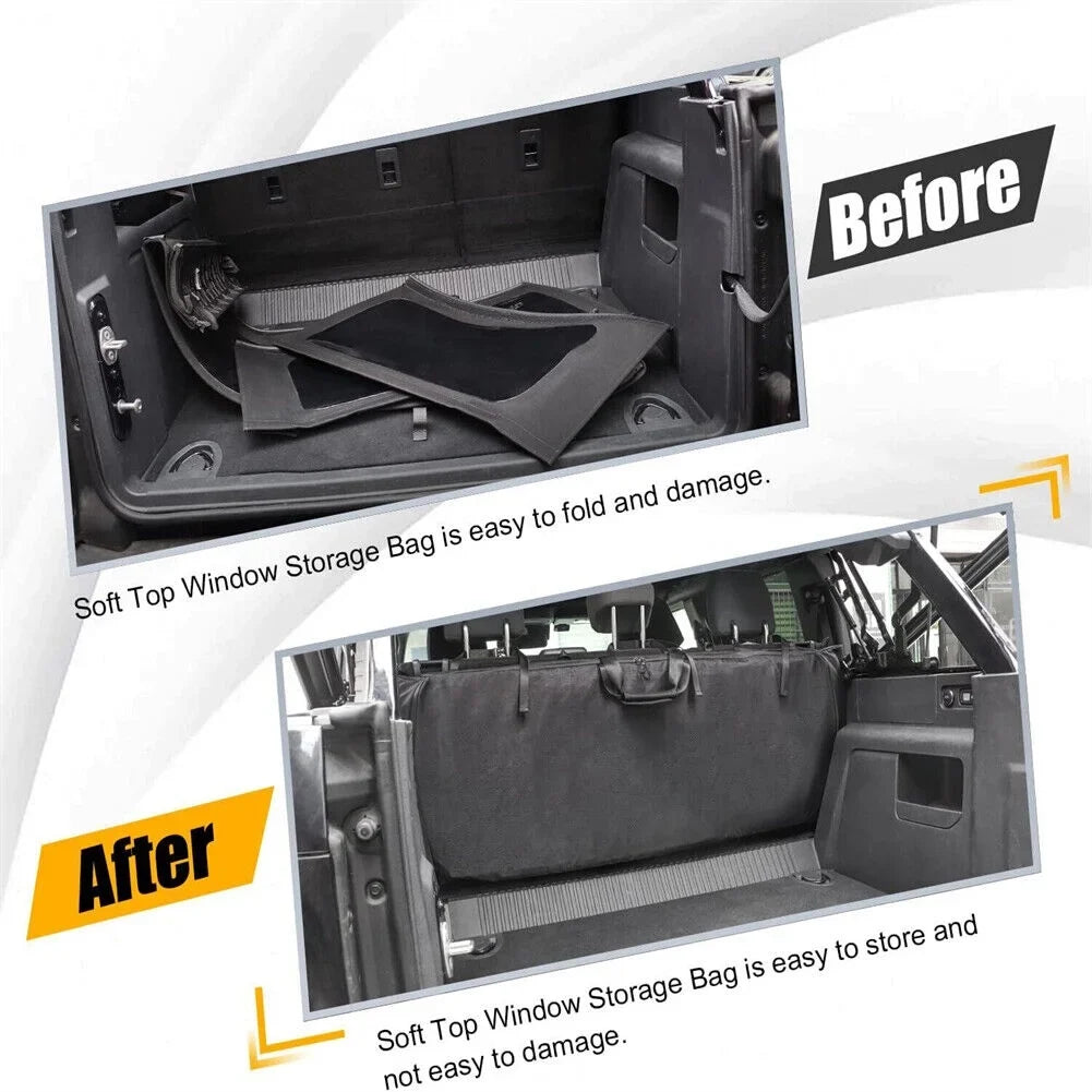 600D Sizeoft Top Window Sizetorage Bag For Ford Bronco Accessories 2021-2023 4 Door USize
