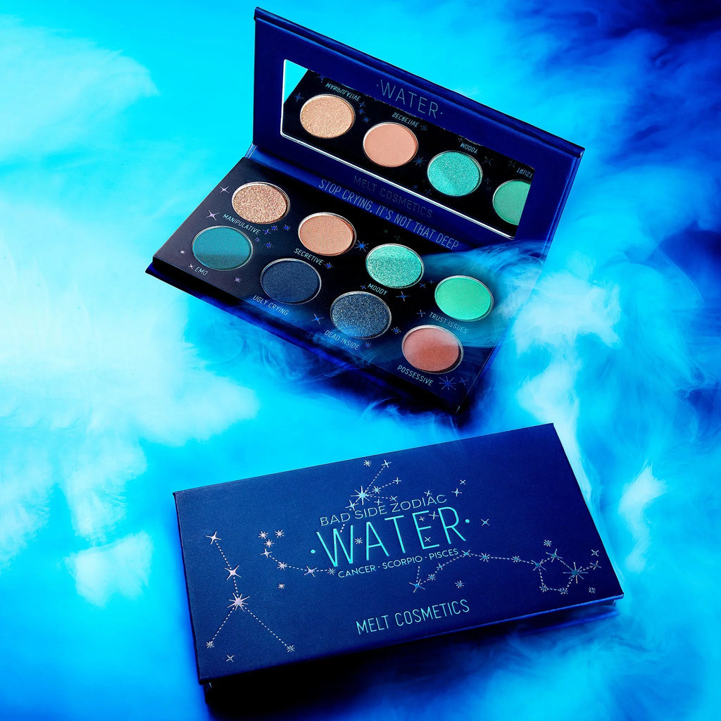 Melt Cosmetics Mini Bad Sizeide Zodiac Eyeshadow Palette Water Cancer Sizecorpio Pisces