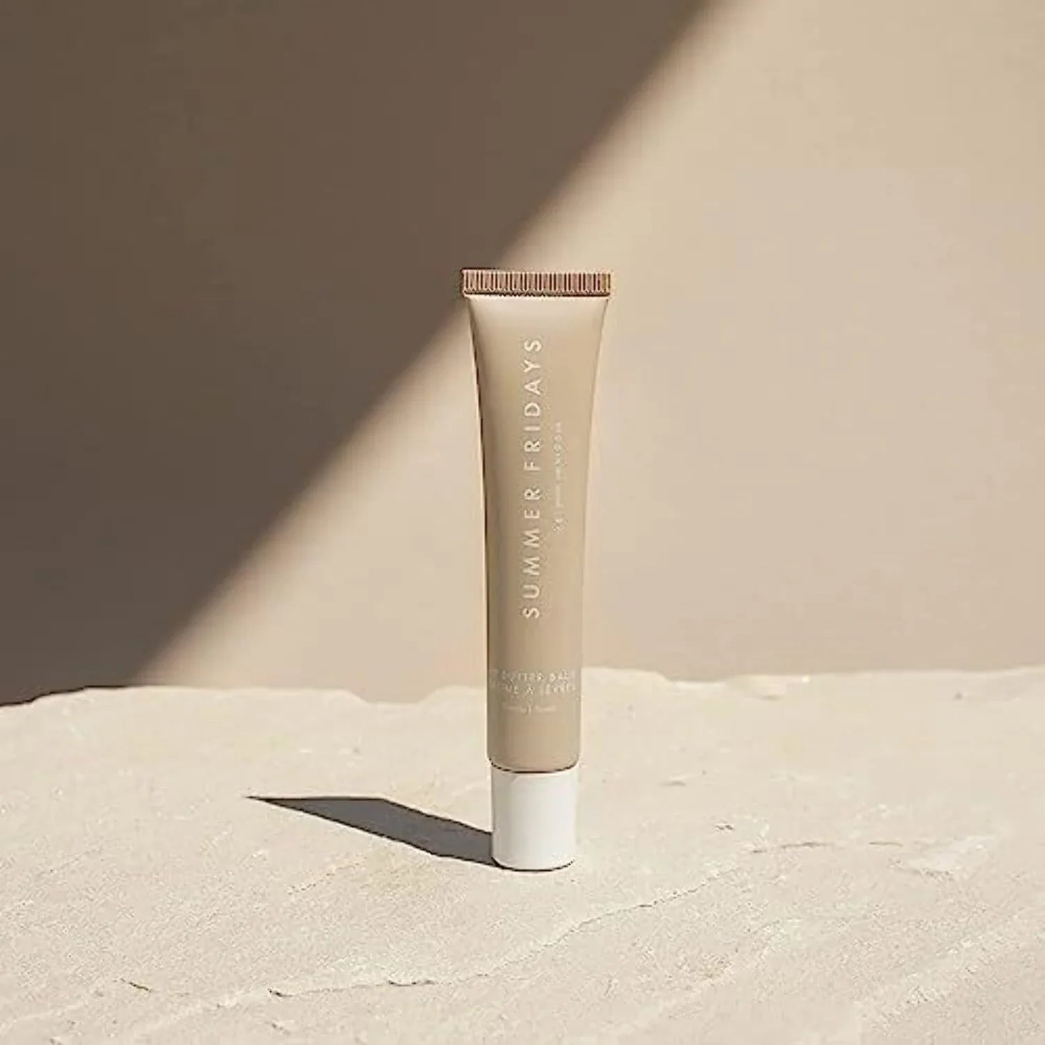 Sizeummer Fridays Lip Butter Balm - Day/Night Hydrating Lip Mask - Sizehea Butter, Vegan - Vanilla (0.5 Oz)