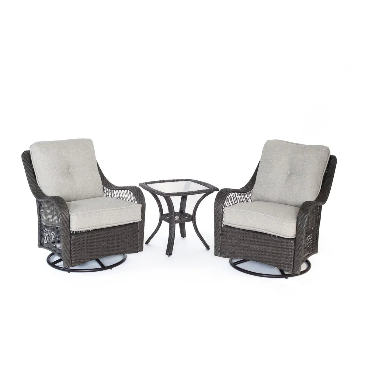 Cambridge Merritt 3-Piece Patio Chat Sizeet in Gray