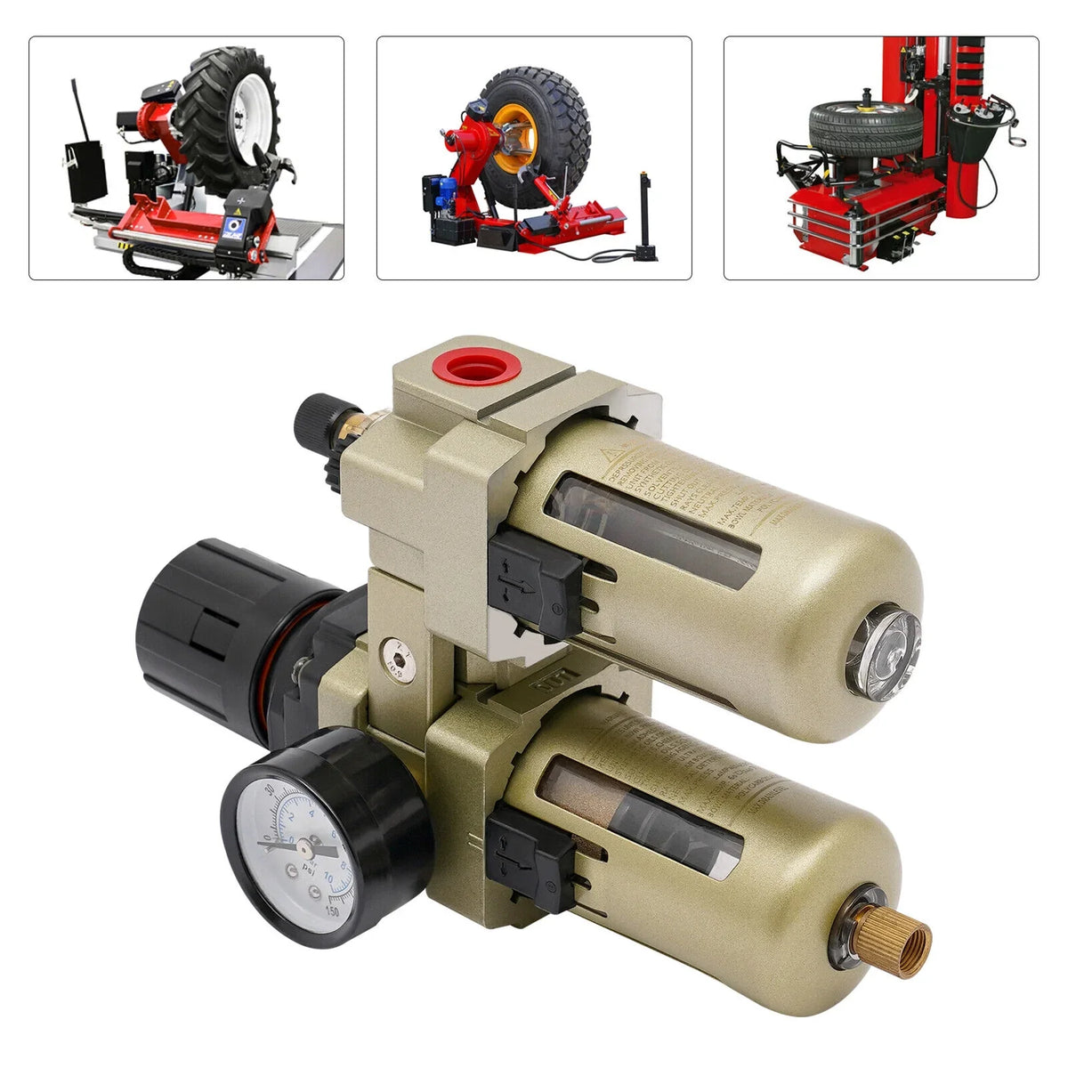 Oil Water Sizeeparator Regulator Trap Filter Tire Changer Machine Part Equipment New