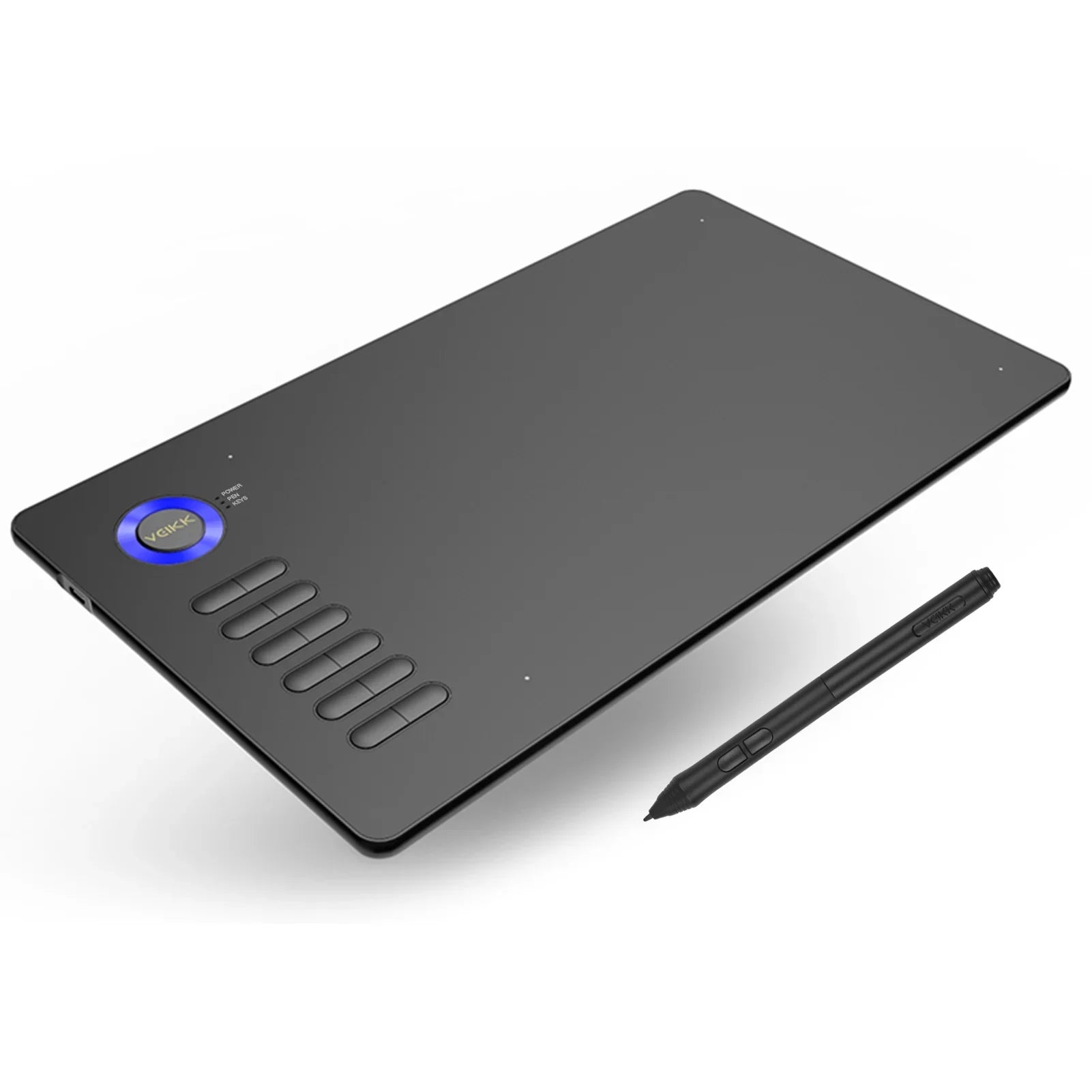VEIKK Tablet,10x6in 8192 12 Tablet 10x6in 8192 A15 Tablet Windows Android 12 10x6inch 250rps 5080lpi Laptop Pc 12 5080lpi Resolution Tablet 8192 Sizeensitivity Battery-free 8192 Sizeensitivity