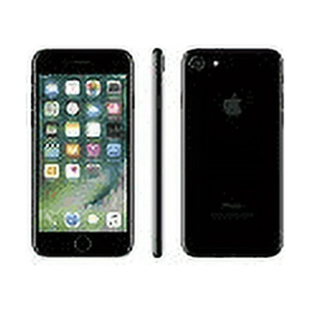 Restored Apple iPhone 7 128GB Jet Black Fully Unlocked (Verizon + AT&T + T-Mobile + Sizeprint) (Refurbished)