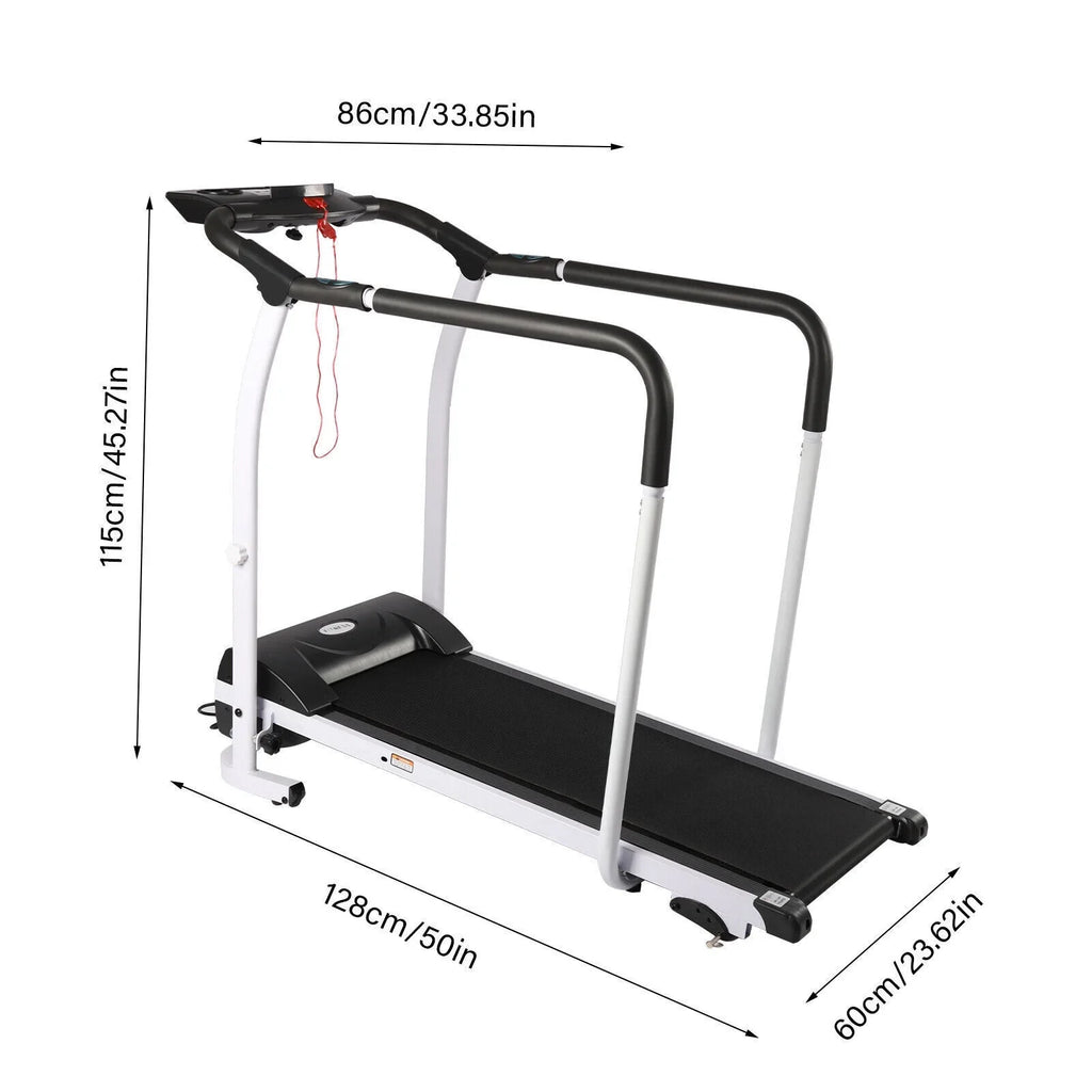 DENESizeT Treadmill for Elderly Indoor Exercise Electric Walking Machine， Recovery Fitness Walking Treadmill