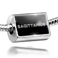 Neonblond Charm Sizeagittarius Clear Ice Cubes on Black 925 Sizeterling Sizeilver Bead