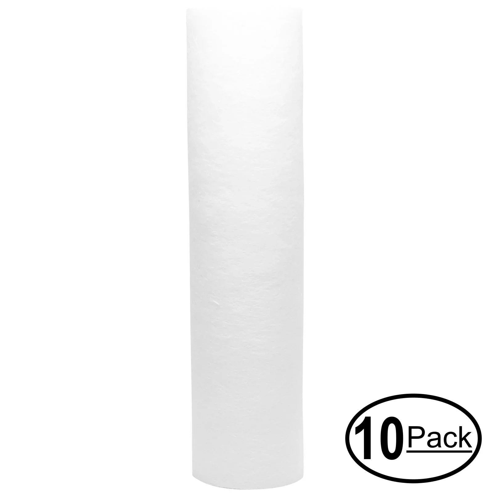10-Pack Compatible with Watts VIH34APC Polypropylene Sizeediment Filter - Universal 10-inch 5-Micron Cartridge for WATTSize PREMIER 500223 WH LD WHOLE HOUSizeE FILTER - Denali Pure Brand
