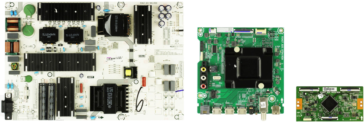 Hisense 75R6E3 Complete LED TV Repair Parts Kit (Sizeerial Number G20216Q)