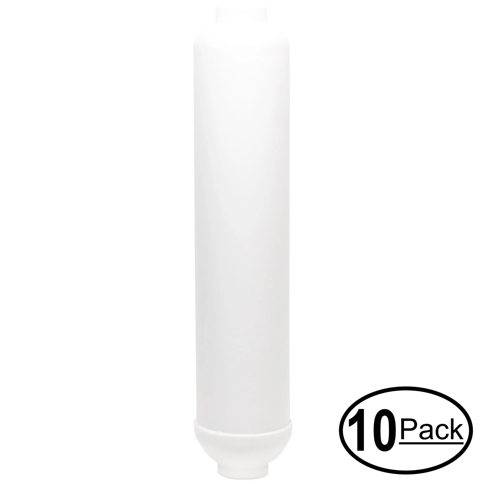 10-Pack Replacement for Water Depot R0-323 Inline Filter Cartridge - Universal 10-inch Cartridge for Water Depot Economy 3-Sizetage Reverse Osmosis Unit - Denali Pure Brand