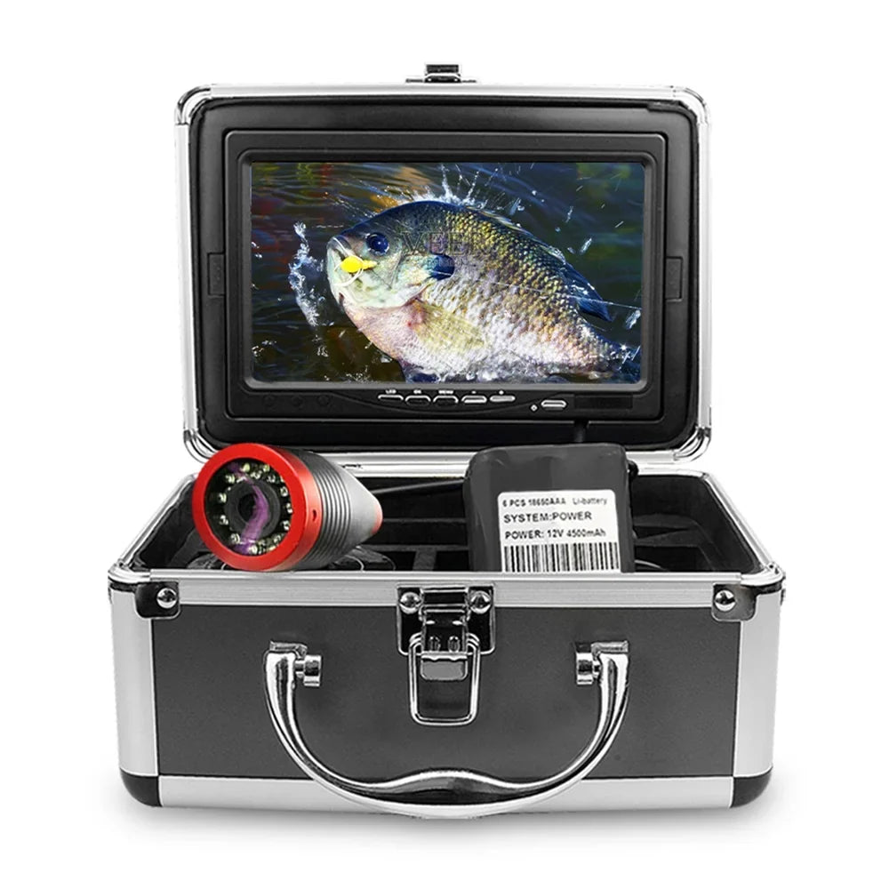 Erchang Underwater Fishing Camera Portable Fish Finder with 7 Inch for Boat Kayak Lake Sizeea Fishing Explore Depths, Maximize Your Fishing Efficiency
